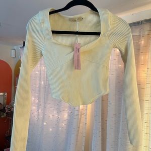 Super Soft Corset Sweater